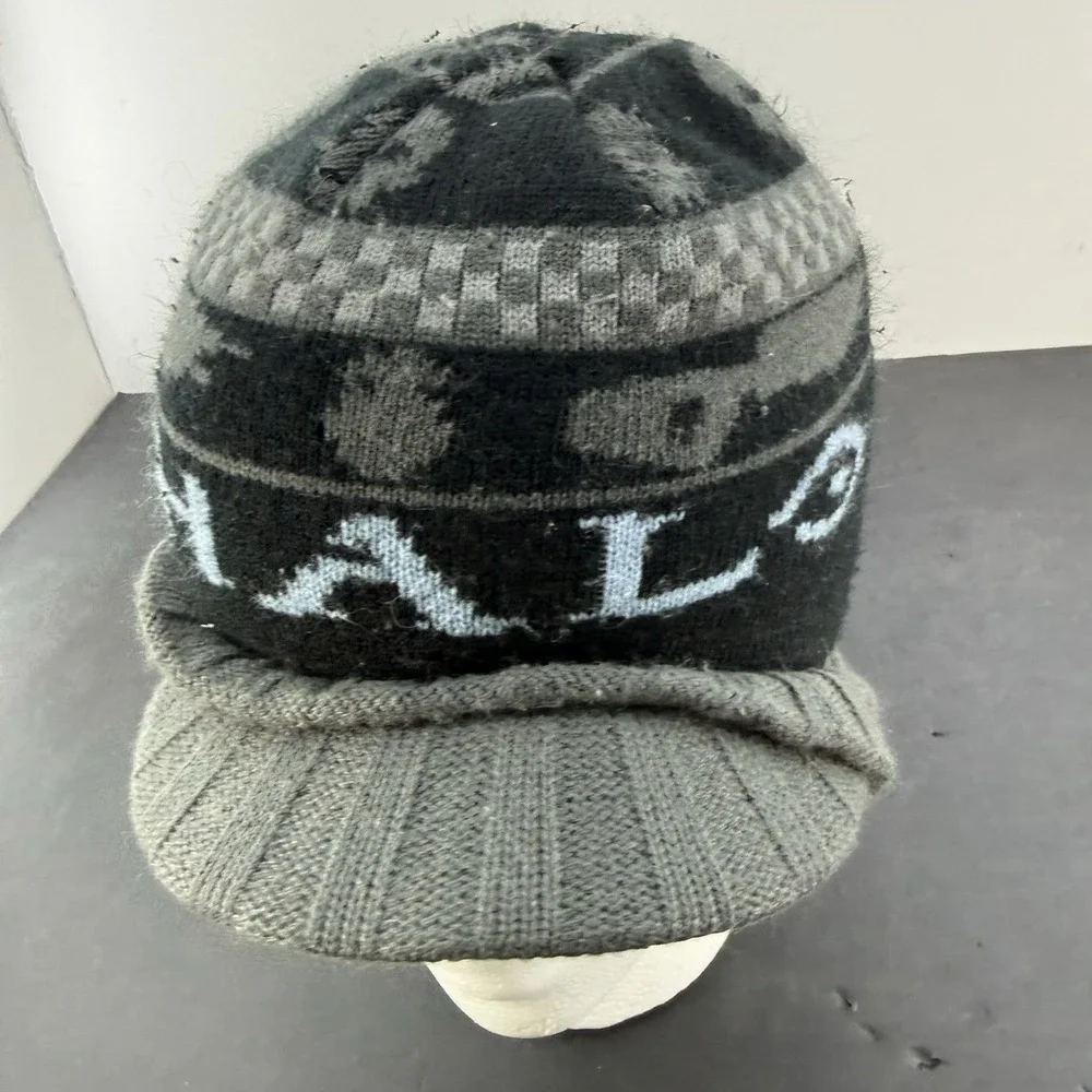 Halo 3 2009 Beanie Bungie Black/Blue Microsoft Xbox OSFA